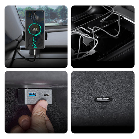 Qi2車用支架磁吸無線充電支架