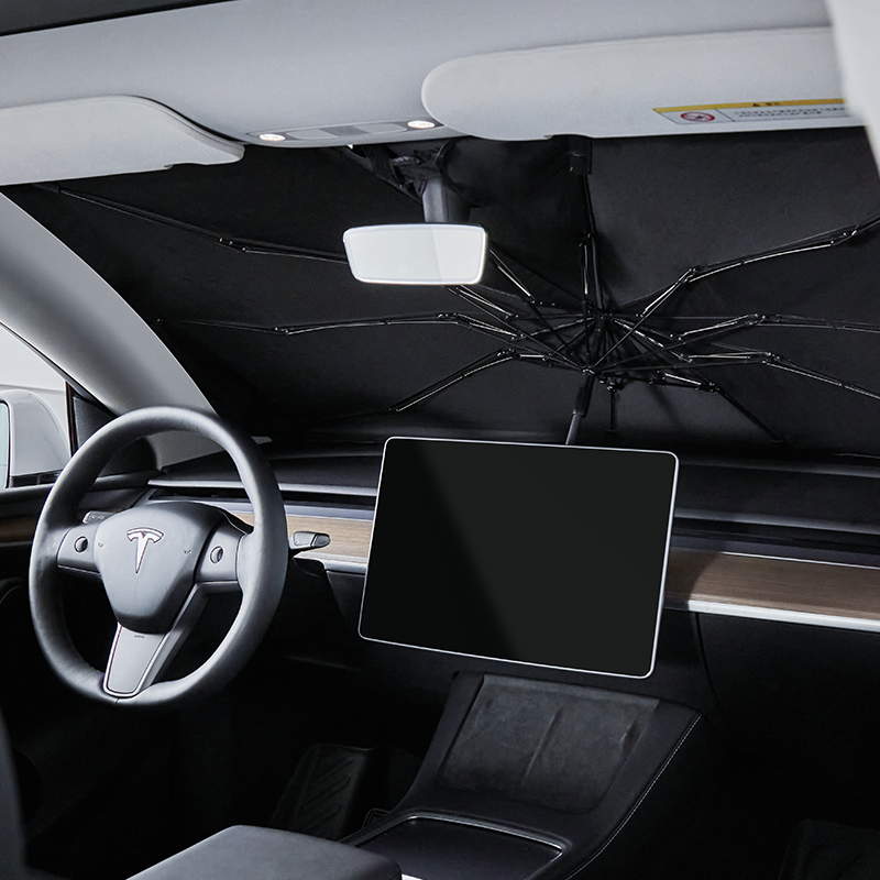 前擋陽傘遮陽簾Model 3/Y