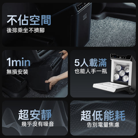 特斯拉車載冰箱二排冷暖冰箱（煥新版ModelY）