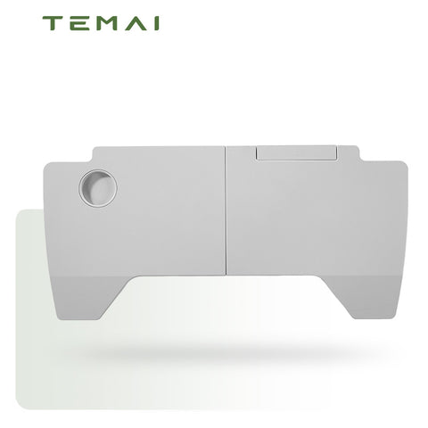 特麥 TEMAI 多功能摺疊桌板｜適用 Tesla Model 3/Y｜1 秒收納・穩固不晃動