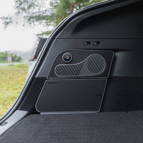 Model Y 後備箱側邊冰箱